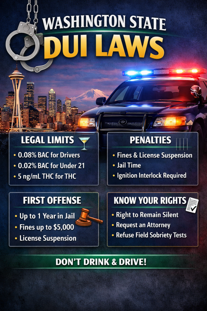 Washington DUI Laws Image Washington DUI Laws